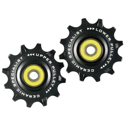 Galet dérailleur VTT Tripeak 12-12 dents céramique 11v. Sram x0 - x1 - x01 -gx noir