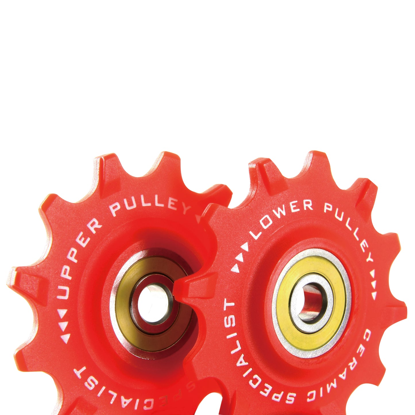 Galet dérailleur VTT Tripeak 12-12 dents céramique 11v. Sram x0 - x1 - x01 -gx rouge