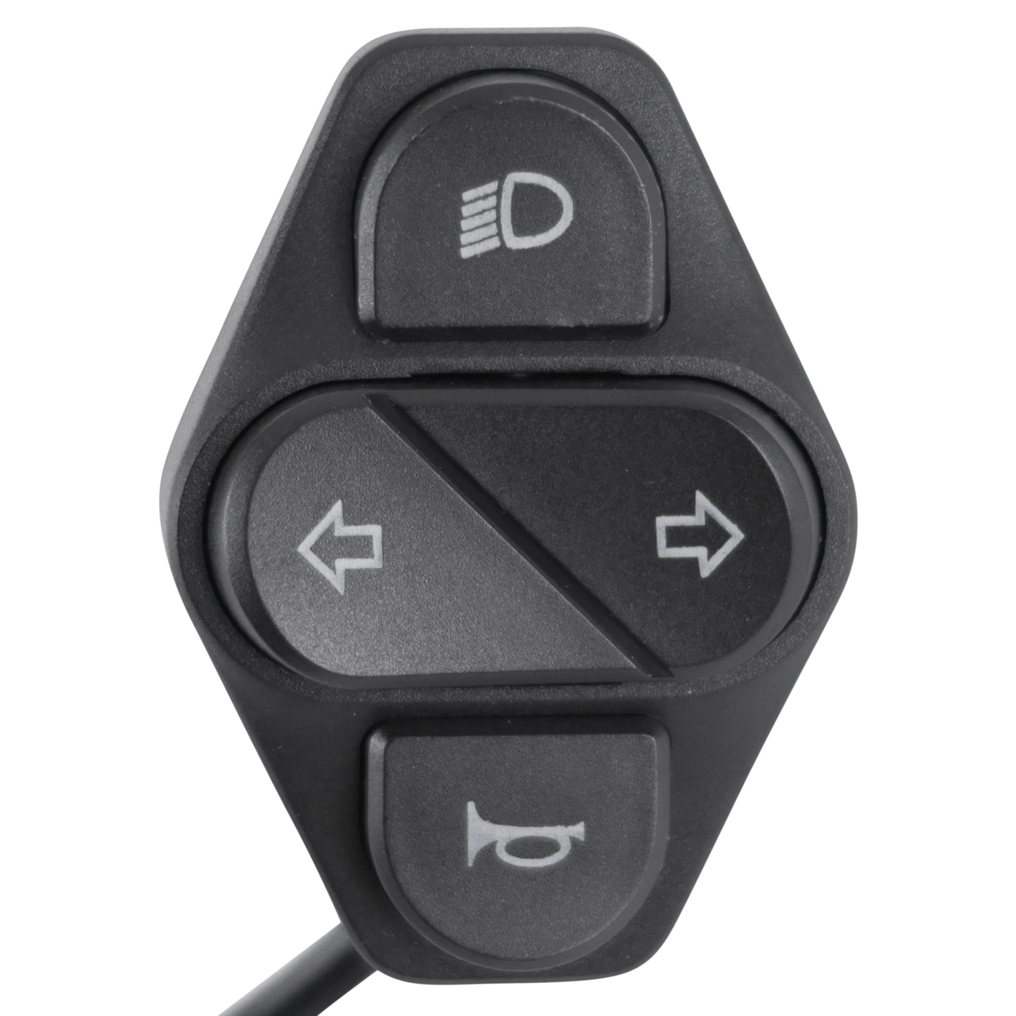 Commande - comodo éclairage, clignotant, avertisseur sonore pour trottinette kukirin g2 master-smartgyro ryder PCP