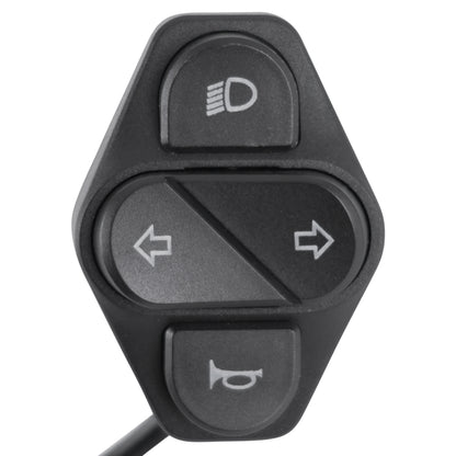 Commande - comodo éclairage, clignotant, avertisseur sonore pour trottinette kukirin g2 master-smartgyro ryder PCP