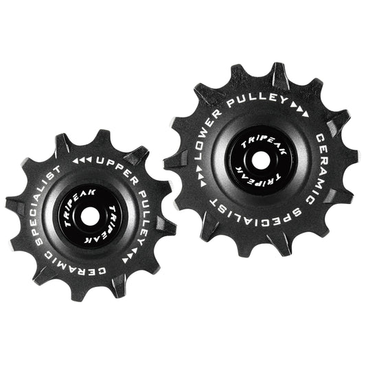 Tripeak MTB Derailleur Pulleys 12-14T Ceramic 12-11sp. SRAM Eagle - Eagle AXS Black