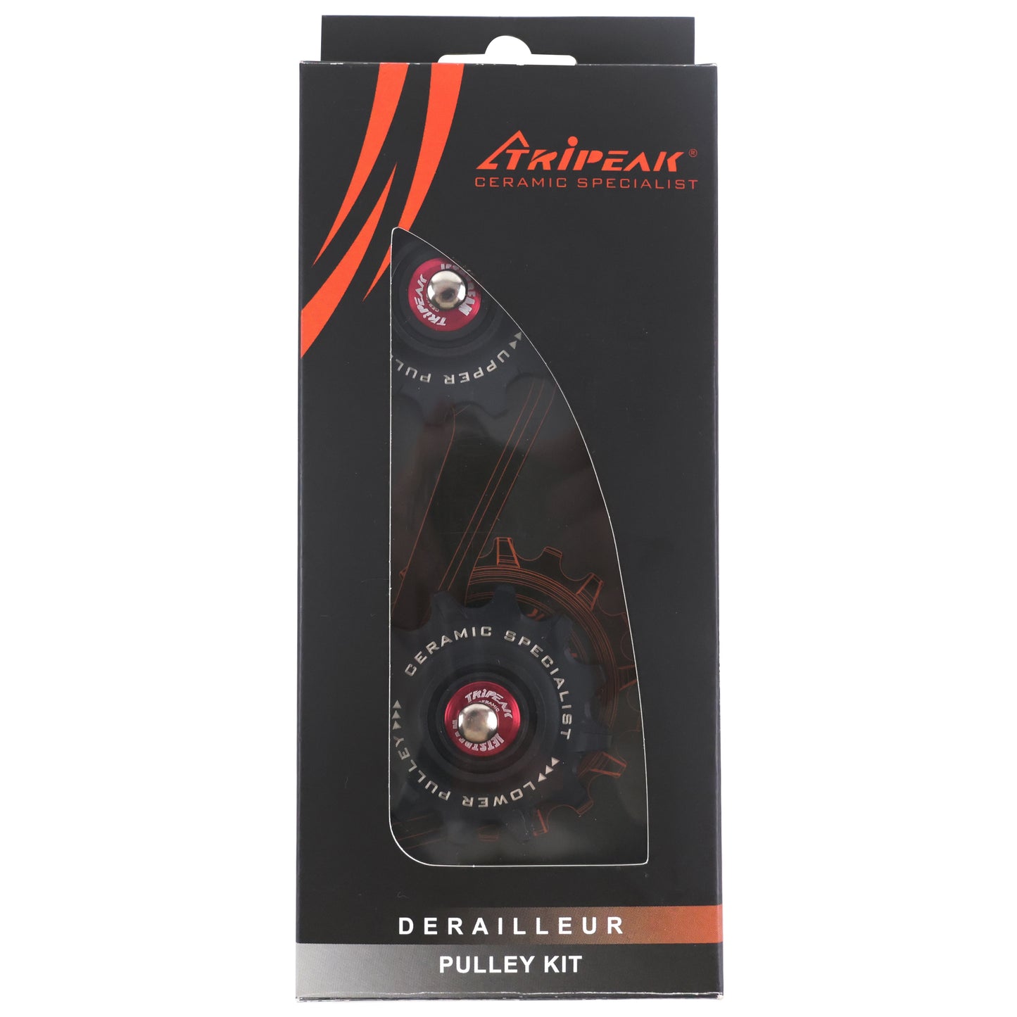Tripeak 12-12T Ceramic Derailleur Pulleys 12-Speed for Sram AXS Road Black
