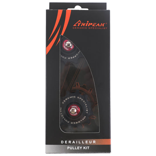 Tripeak 12-12T Ceramic Derailleur Pulleys 12-Speed for Sram AXS Road Black