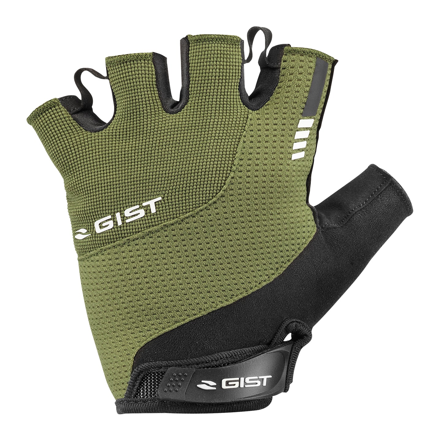 Gist Kontrol Short Summer Cycling Gloves Military Green