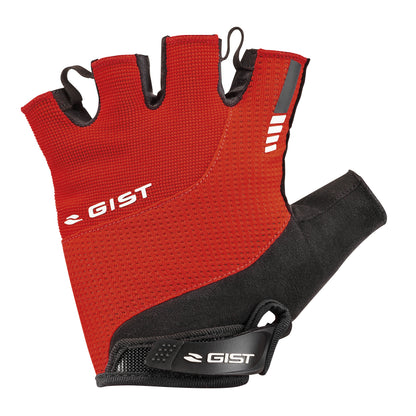 Gants vélo court Gist Kontrol été rouge