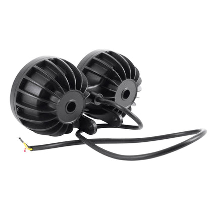 LED headlight for scooter, dual adjustable focus with cable 12-72v PCP