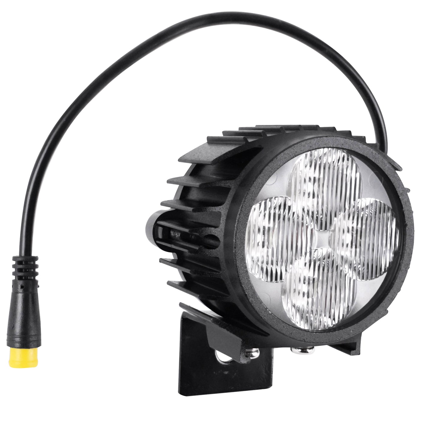 Eclairage-phare pour trottinette à led compatible kukirin g2 master - smartgyro ryder noir PCP