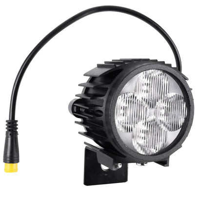 Eclairage-phare pour trottinette à led compatible kukirin g2 master - smartgyro ryder noir PCP
