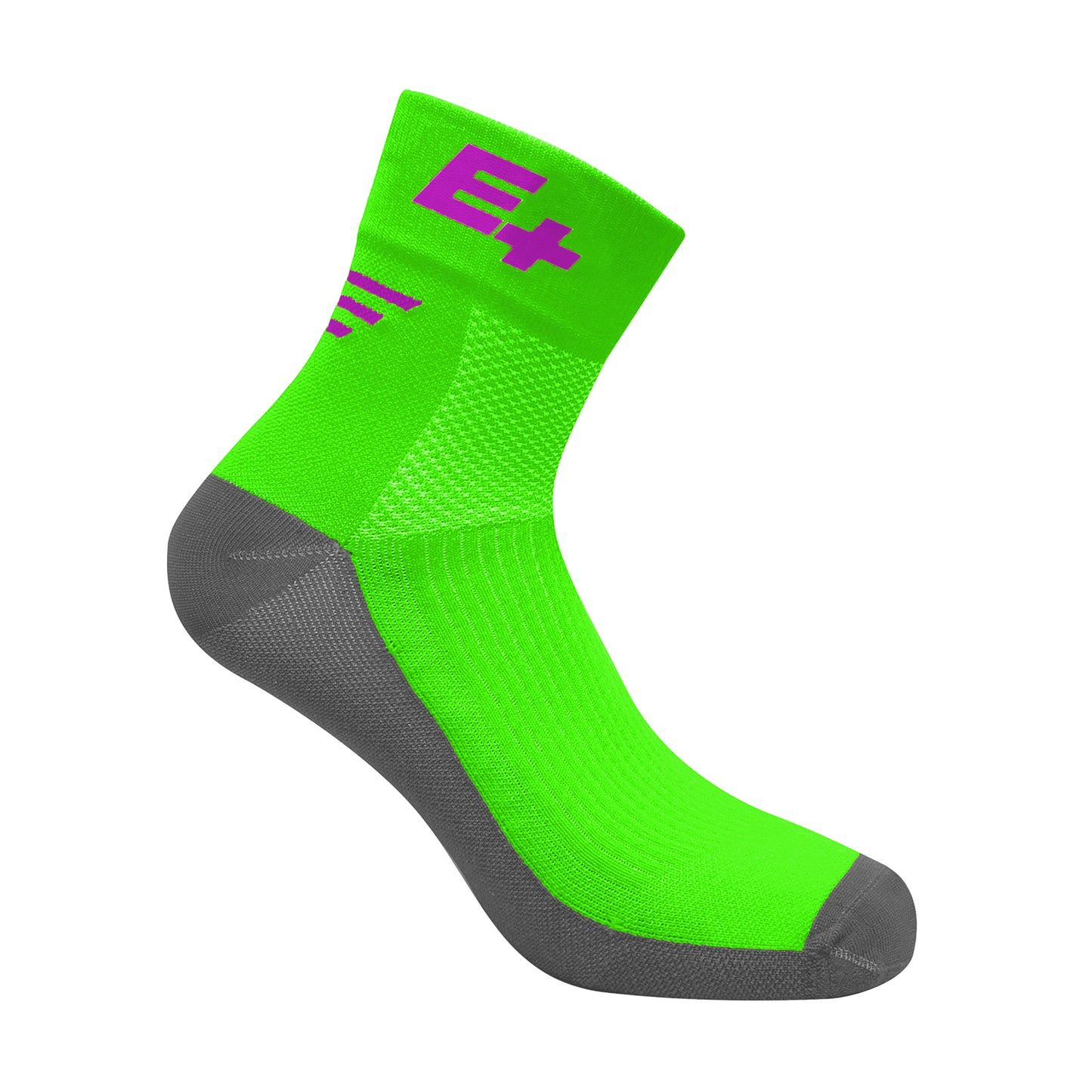 Chaussettes Socquettes Été Gist Run Vert Fluo Antibactérien