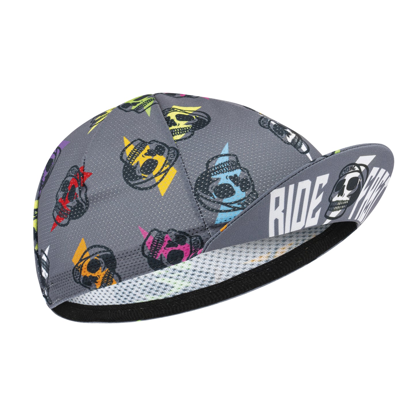 Casquette été ride fast gris déco crâne Gist (5952)