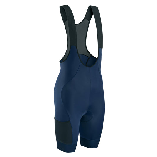 Gist Free Ride Discover Men's Bib Shorts with Ergonomic HD Pad - Blue with Black Trim (5125)
