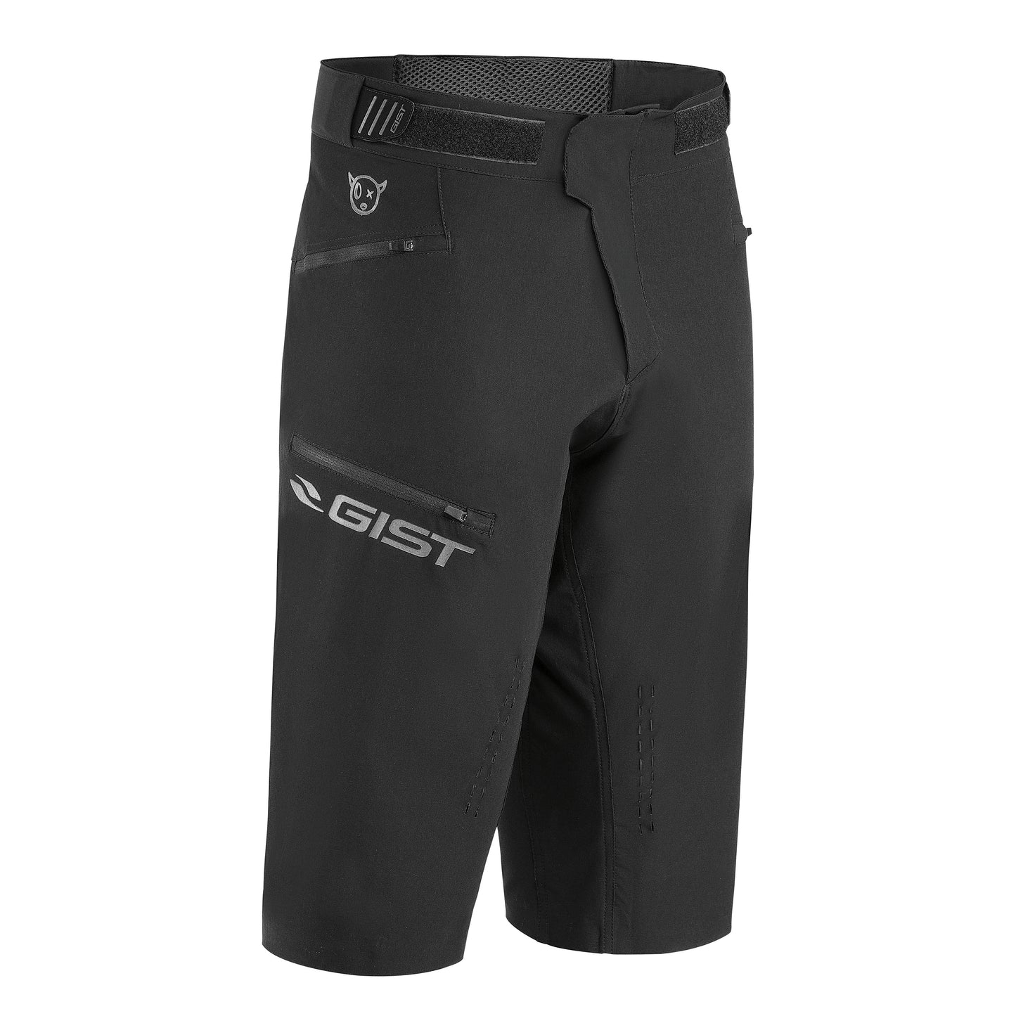 Panta court Gist VTT dirt noir bords noir (5183)