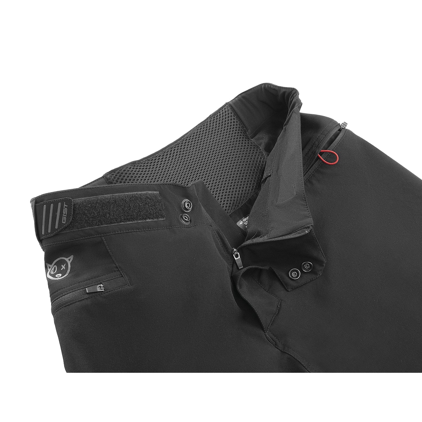 Panta court Gist VTT dirt noir bords noir (5183)