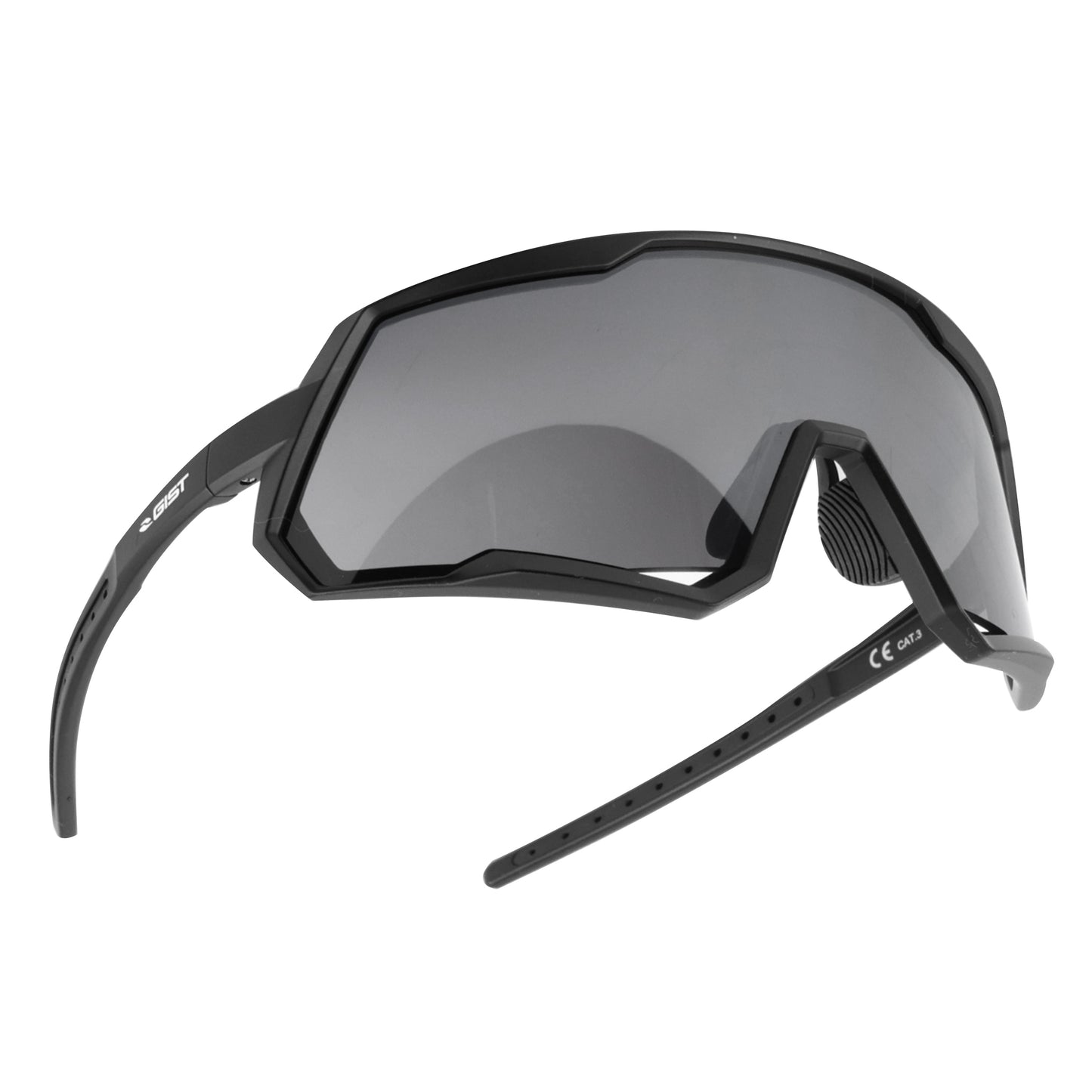 Lunettes vélo adulte Gist Mask noir verre fumé