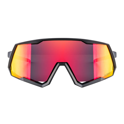 Gist Mask adult cycling glasses, black with pink lens