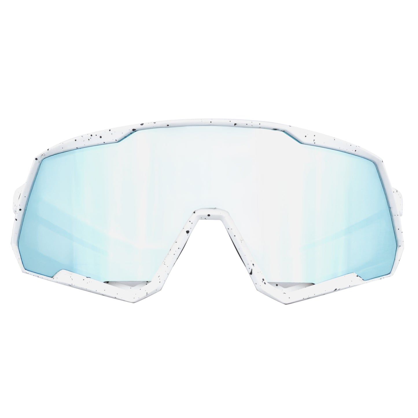 Lunettes vélo adulte Gist Mask blanc verre bleu
