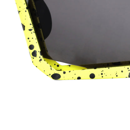 Lunettes vélo adulte Gist Mask jaune fluo verre noir