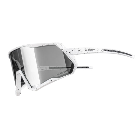 Lunettes vélo adulte Gist Mask blanc verre fumé