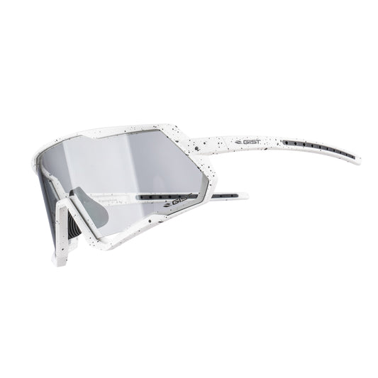 Lunettes vélo adulte Gist Mask blanc photochromiques