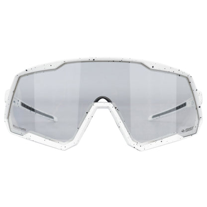 Lunettes vélo adulte Gist Mask blanc photochromiques