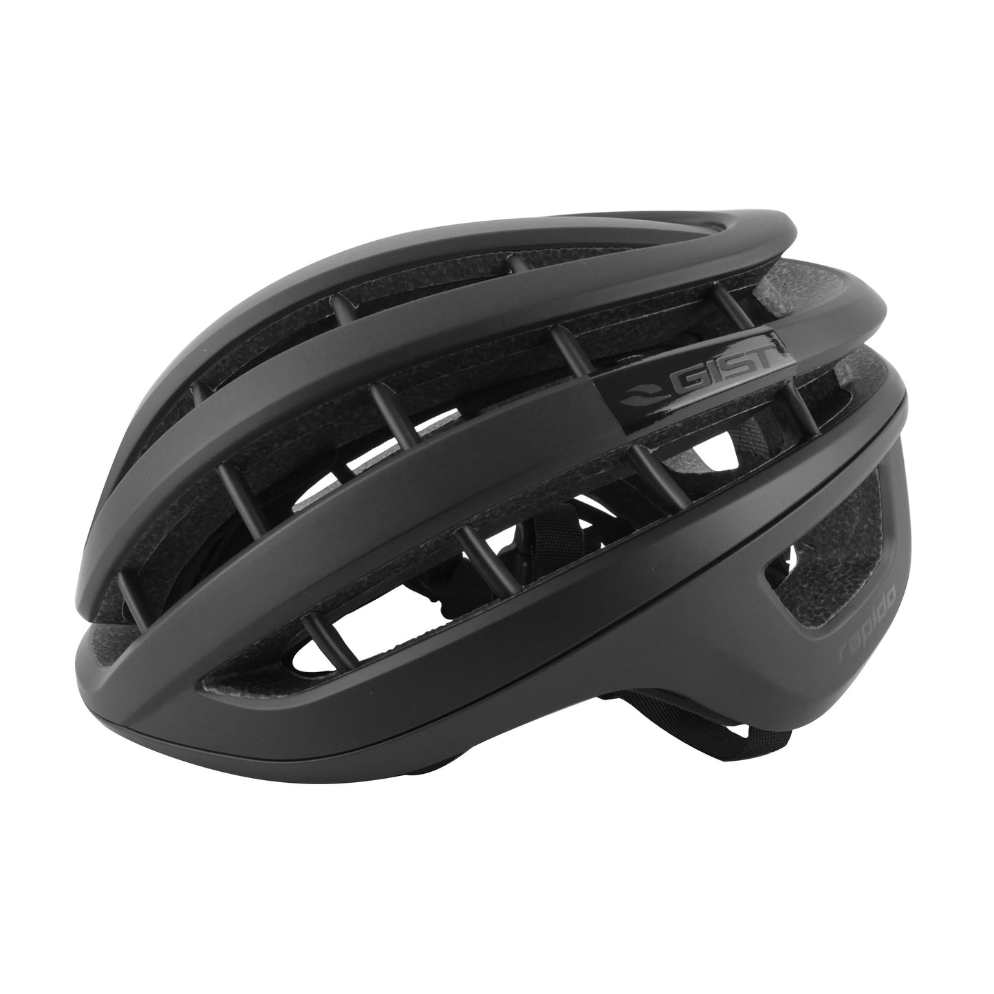 Casque vélo adulte Gist route rapido noir mat (compatible VTT - gravel)