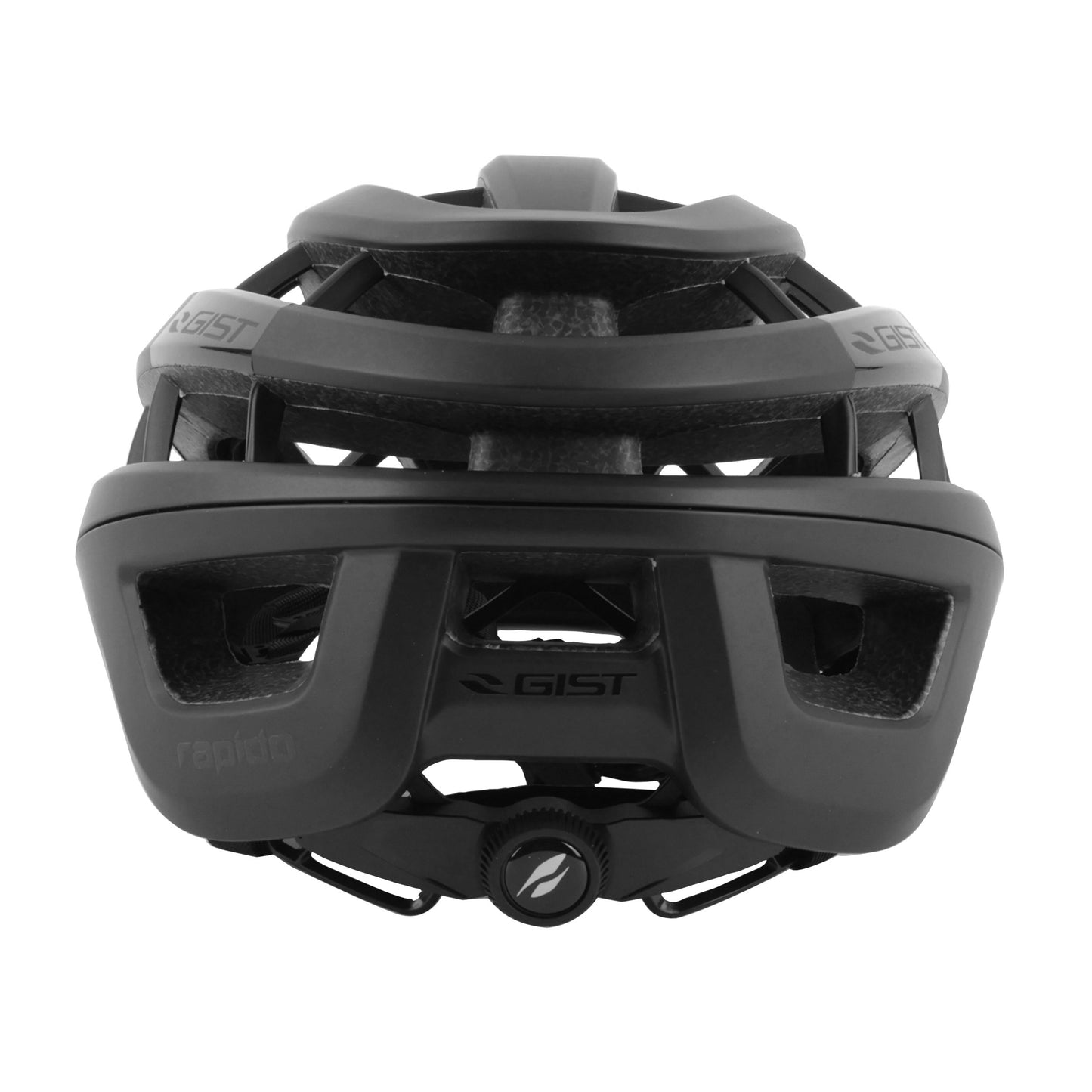 Casque vélo adulte Gist route rapido noir mat (compatible VTT - gravel)