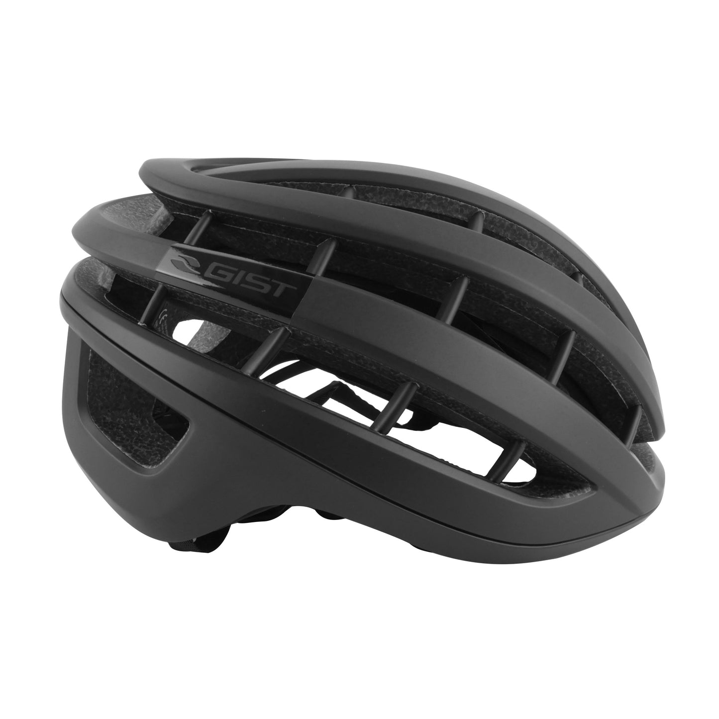 Casque vélo adulte Gist route rapido noir mat (compatible VTT - gravel)