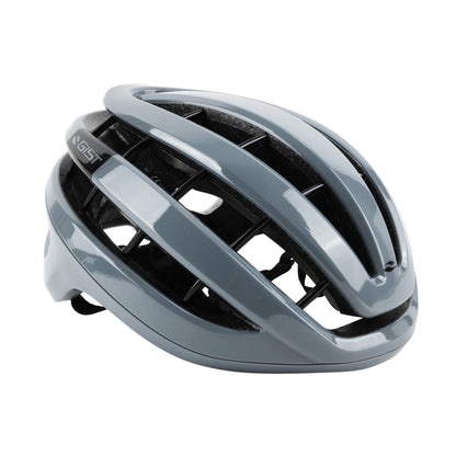 Gist Rapido Adult Road Cycling Helmet Glossy Grey (MTB - Gravel Compatible)