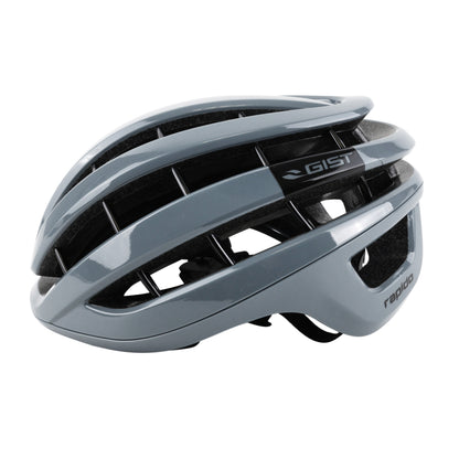 Gist Rapido Adult Road Cycling Helmet Glossy Grey (MTB - Gravel Compatible)
