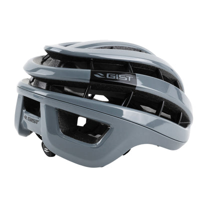 Gist Rapido Adult Road Cycling Helmet Glossy Grey (MTB - Gravel Compatible)