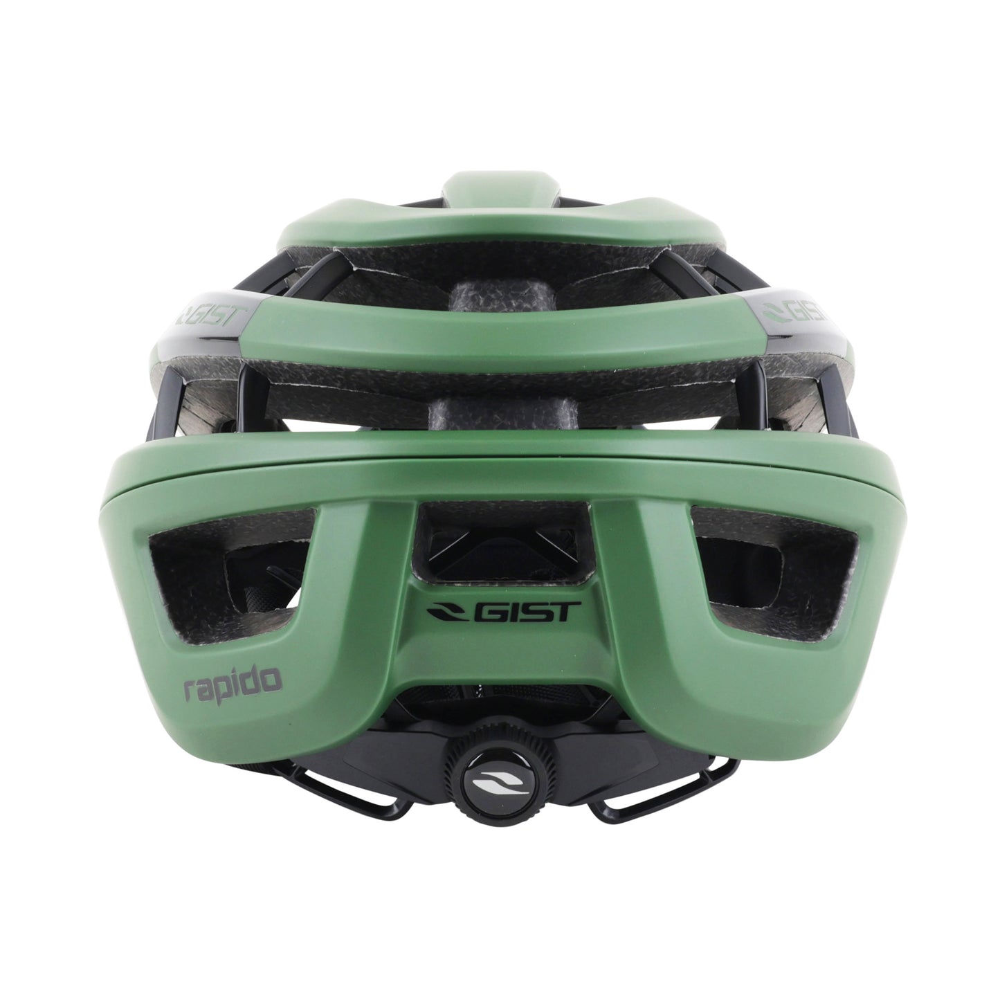 Casque vélo adulte Gist route rapido vert mat (compatible VTT - gravel)