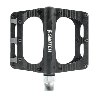 Pédale VTT BMX Switch XL Freeride alu CNC noir 9/16