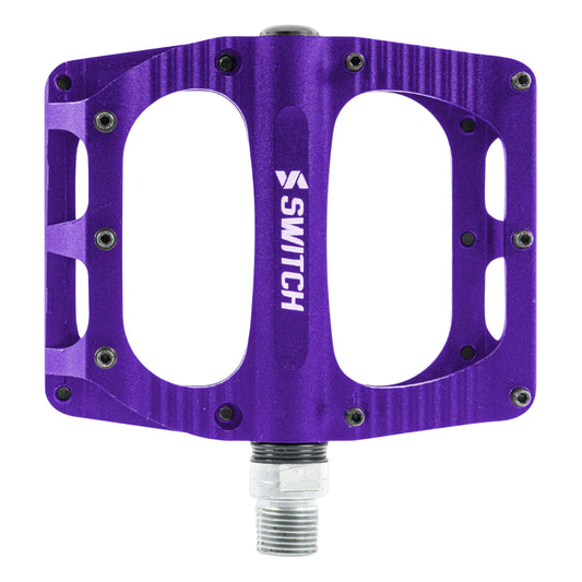 Pédale VTT BMX Switch XL Freeride alu CNC violet 9/16