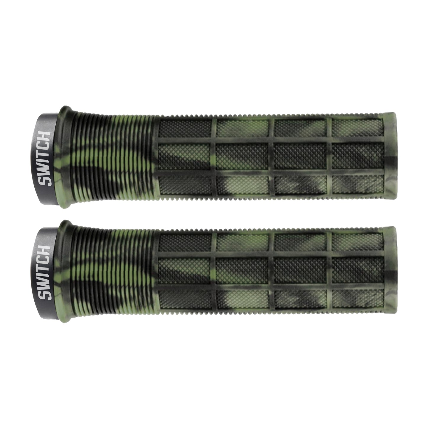 City MTB Switch Supergrip Lock-on Grips Smoked Green