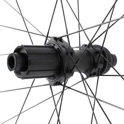 Roues route disque 700 Fir FC 50 Pro Centerlock carbone noir Shimano 12V