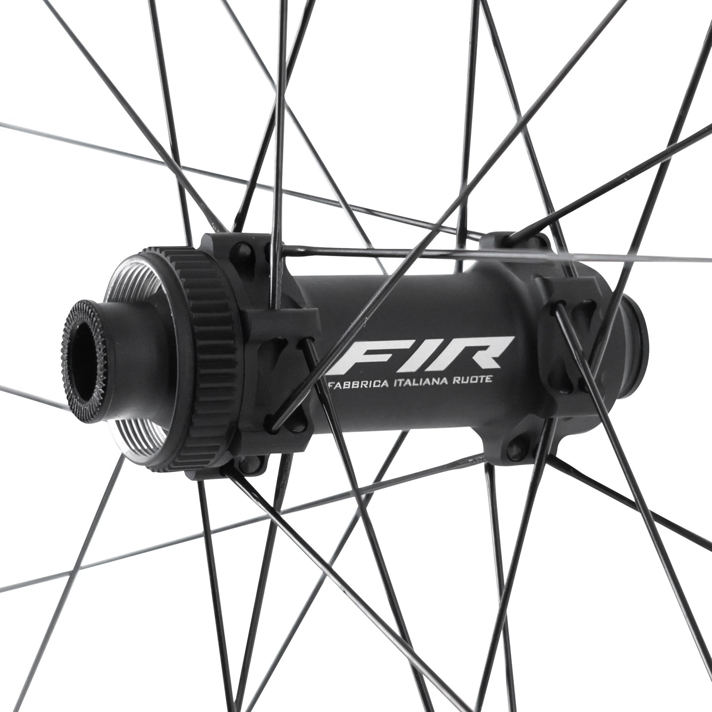 Roues route disque 700 Fir FC 38 Pro Centerlock carbone noir Shimano 12V