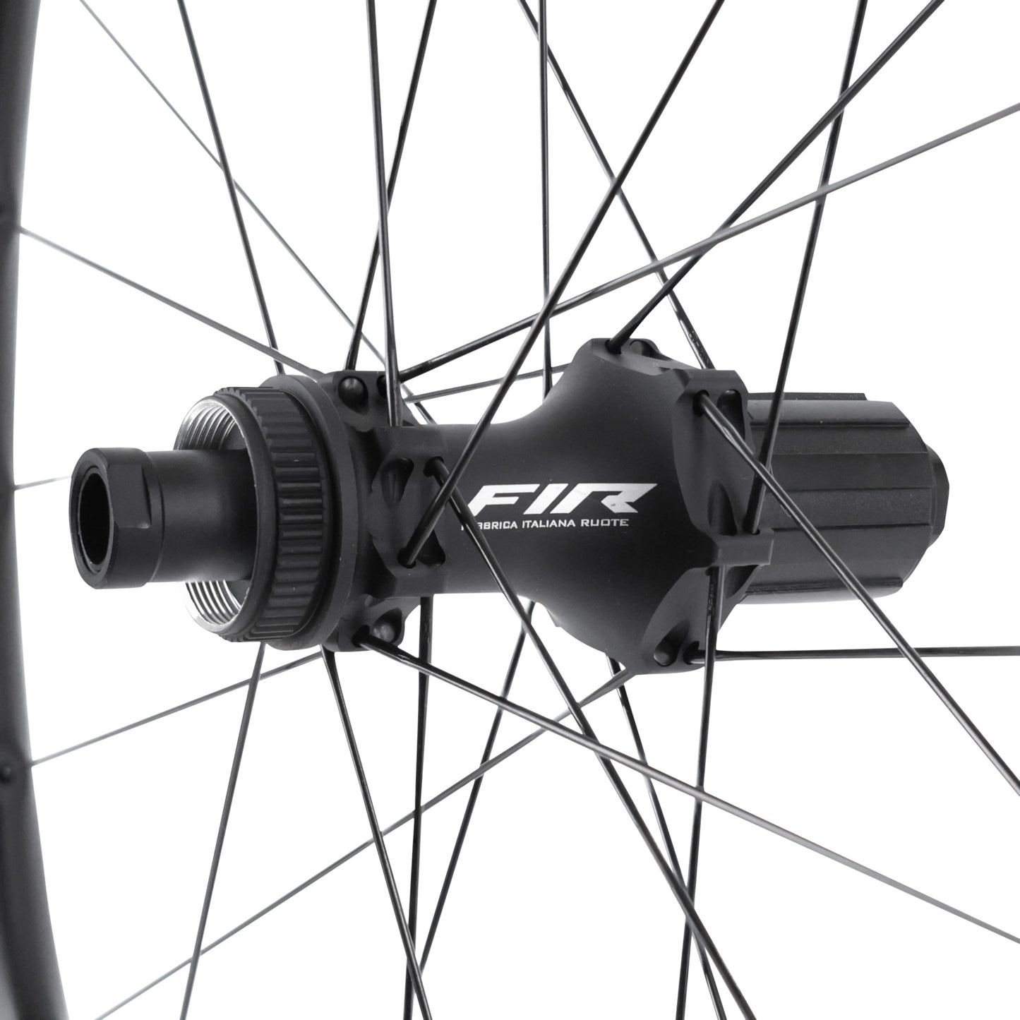 Roues route disque 700 Fir FC 38 Pro Centerlock carbone noir Shimano 12V