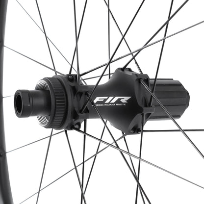 Roues route disque 700 Fir FC 38 Pro Centerlock carbone noir Shimano 12V