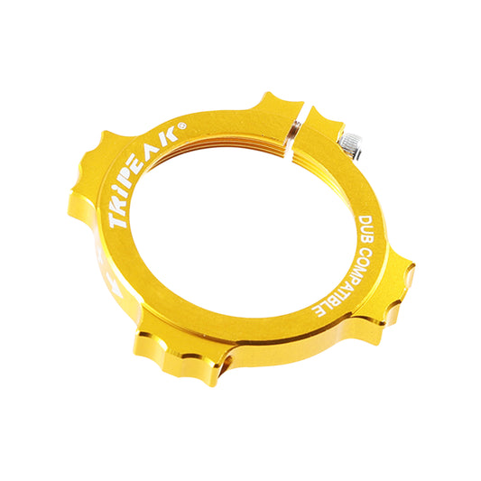 Tripeak preload adjuster nut for SRAM DUB gold