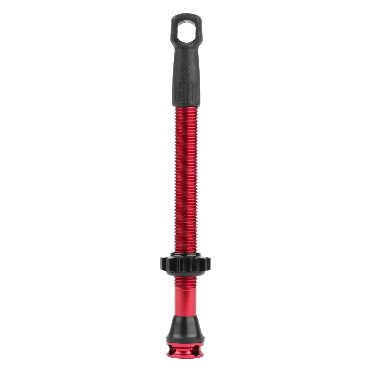 Presta tubeless valve Newton red 47mm 4-hole