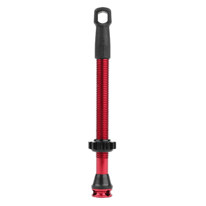 Red Newton tubeless Presta valve 60 mm 4-hole