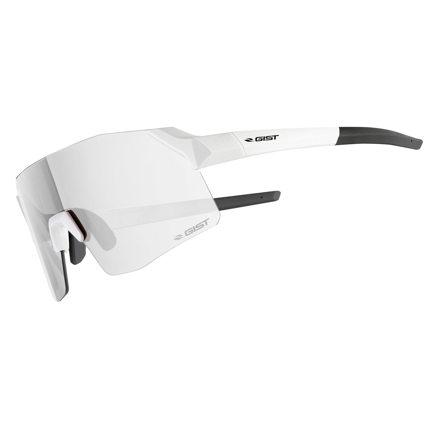 Lunettes vélo adulte Gist Rocket blanc photochromiques