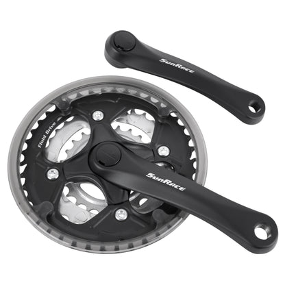 Sunrace FCM51 MTB crankset steel black 152 42x34x24