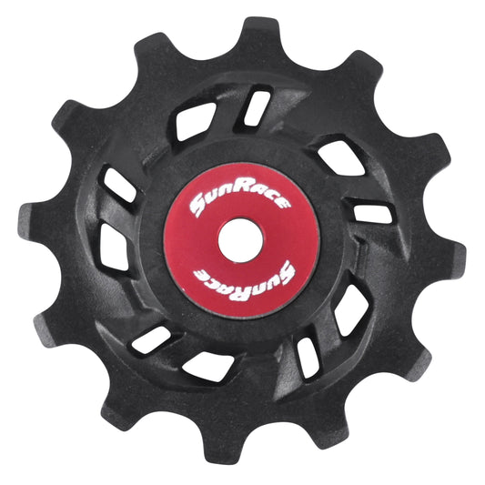Galet dérailleur Sunrace 12 dents base pour dérailleur 12-11-10v. - compatible Sram 12v.
