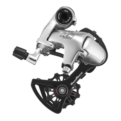 Sunrace RS2 10/9-speed short cage rear mountain bike derailleur - bolt-on