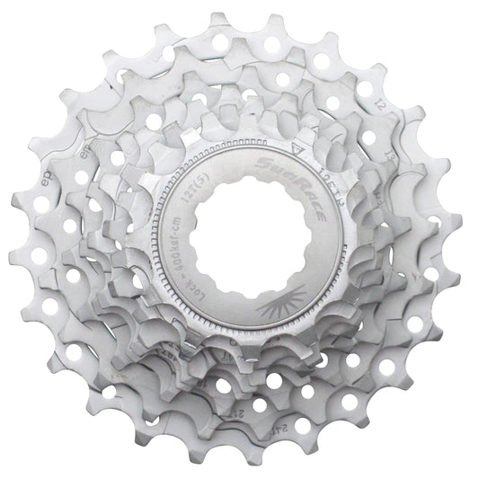 Cassette 8v. Sunrace r86 12-25 route pour Shimano-Sram nickel (12-13-15-17-19-21-23-25)