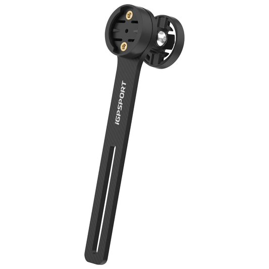 Support for Igpsport M82s bike computer and front light, integrated road handlebar-stem mount for bike computer