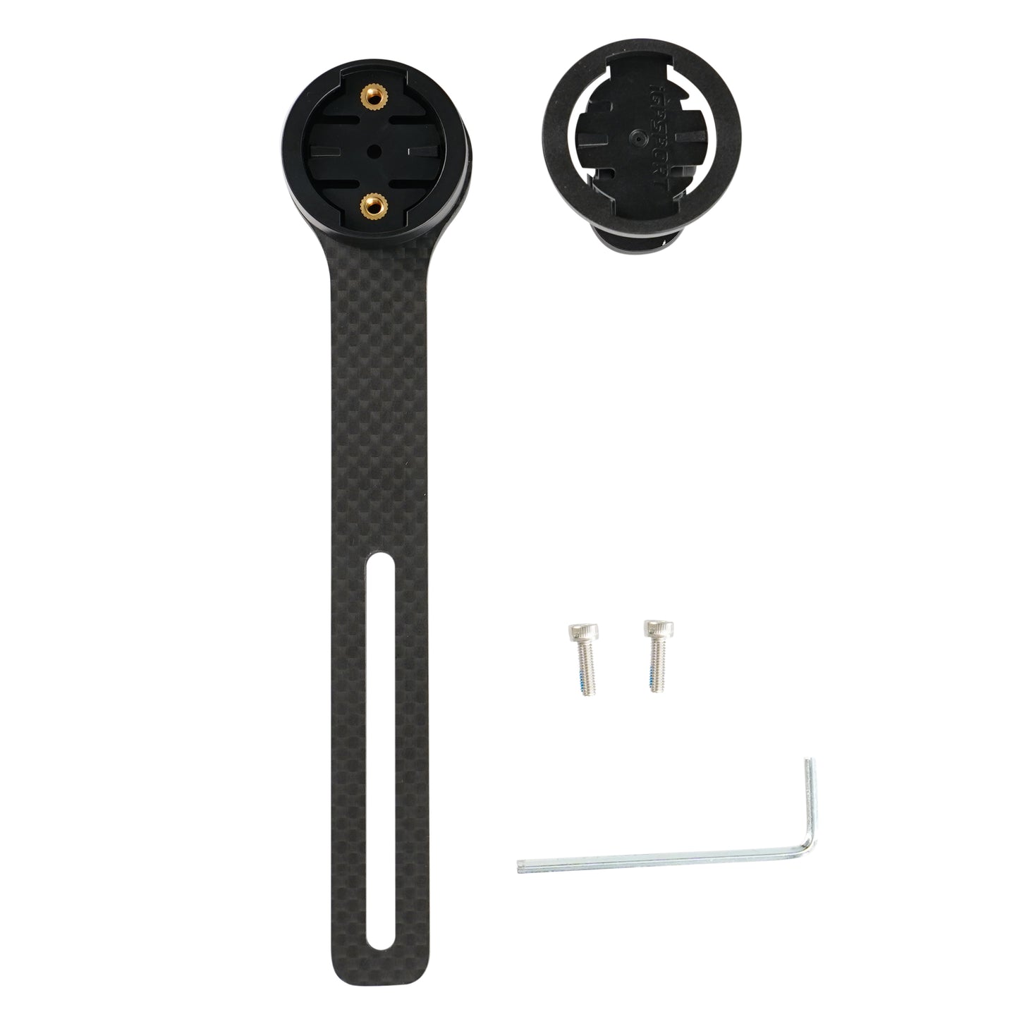 Support for Igpsport M82s bike computer and front light, integrated road handlebar-stem mount for bike computer