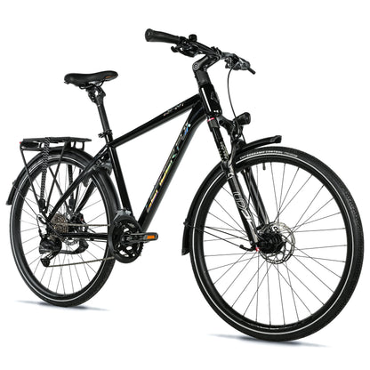 Vélo musculaire VTC 28 Leader Fox Espirit homme noir 9V