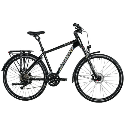 Vélo musculaire VTC 28 Leader Fox Espirit homme noir 9V